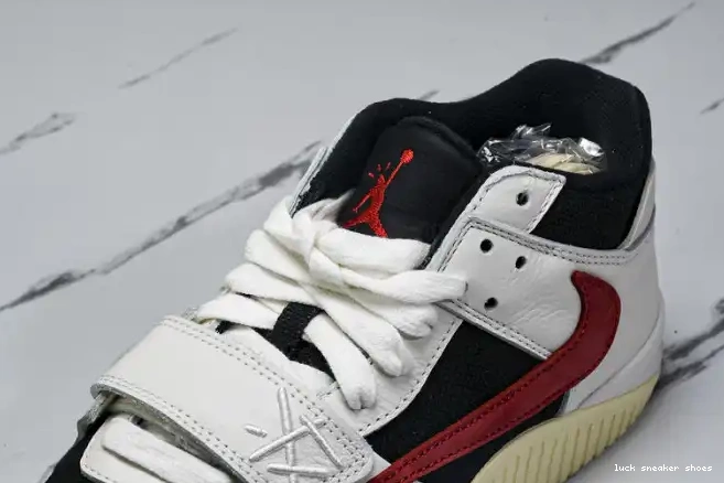 Reps LUCY Travis Jordan TR x Jack Scott University FZ8117-101 Jumpman Red 0511